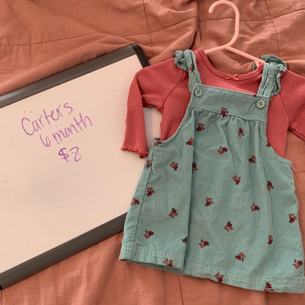 Carters 6 month dress, EUC